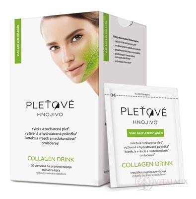 Pleťové hnojivo collagen drink vrecúška (po 8 g) 1x30 ks