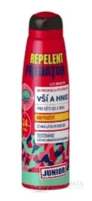 PREDATOR REPELENT sprej na prevenciu a pri výskyte vší a hníd, JUNIOR 1x150 ml