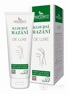 PRIESSNITZ GÉL na kĺby DE LUXE 1x200 ml