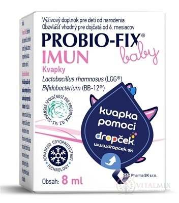 PROBIO-FIX IMUN baby kvapky 1x8 ml