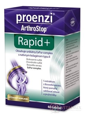 Proenzi ArthroStop Rapid+ tbl 1x60 ks