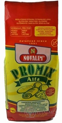 PROMIX Alfa univerzálna mineralizovaná bezgluténová múka 1x1000 g