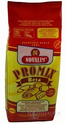 PROMIX Beta racionálna mineralizovaná bezgluténová múka 1x1000 g