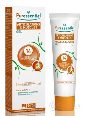 PURESSENTIEL Gél na svaly a kĺby 14 esenciálnych olejov 1x60 ml