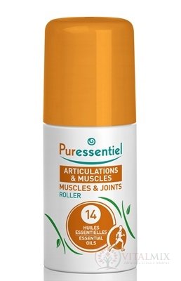 PURESSENTIEL Roll-on na svaly a kĺby 14 esenciálnych olejov 1x75 ml