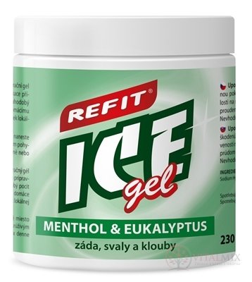 REFIT ICE GEL MENTOL EUKALYPTUS 1x230 ml