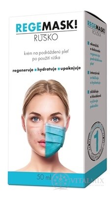 REGEMASK! RÚŠKO krém na podráždenú pleť 1x50 ml