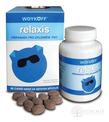 relaxis tbl (CANIS  so syrovou príchuťou) 1x60 ks