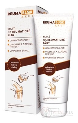 REUMABLOK AKUT masť na kĺby 1x125 ml