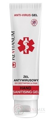 REVITANUM antivírusový dezinfekčný gél 1x100 ml