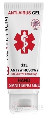 REVITANUM antivírusový dezinfekčný gél 1x50 ml