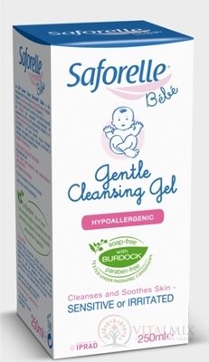 SAFORELLE Bebe jemný čistiaci gél 1x250 ml