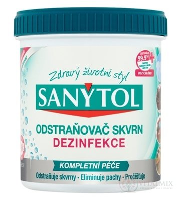 SANYTOL DEZINFEKCIA ODSTRAŇOVAČ ŠKVŔN 1x450 g