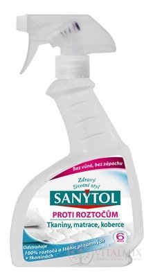 SANYTOL PROTI ROZTOČOM Sprej na tkaniny, matrace, koberce 1x300 ml