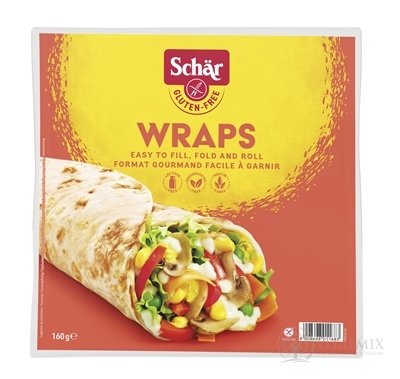 Schär WRAP bezgluténový 2x80 g (160 g)