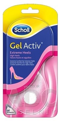 Scholl GelActiv vložky do topánok s extra vysokým podpätkom, 1x1 pár