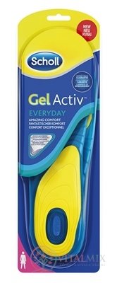 Scholl Gelové vložky do topánok Everyday - Ženy (GelActiv) 1x1 pár