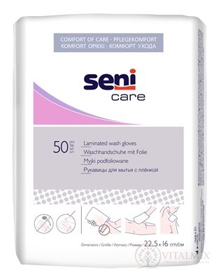 Seni Care Hygienická žinka s fóliou laminovaná, 1x50 ks