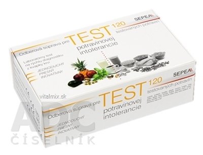 SEPEA ELISA SCREEN TEST 120 laboratórny test potravinovej intolerancie 1x1 set