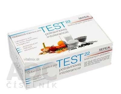 SEPEA ELISA SCREEN TEST 22 laboratórny test potravinovej intolerancie 1x1 set