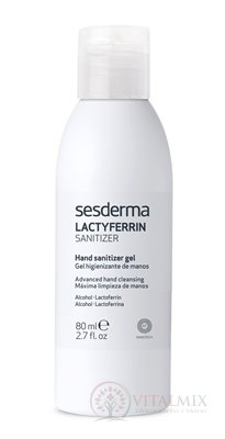 sesderma LACTYFERRIN SANITIZER Hand Gel dezinfekčný gél na ruky 1x80 ml