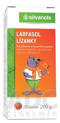 silvanols LARFASOL lízanky 1x25 ks