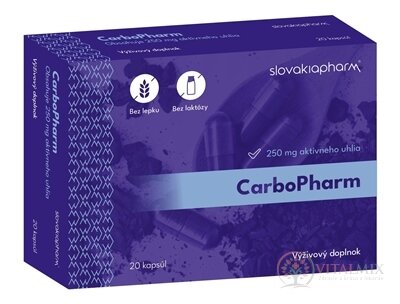 Slovakiapharm CarboPharm cps 1x20 ks