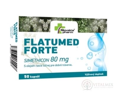 Slovakiapharm FLATUMED FORTE 80 mg cps 1x50 ks