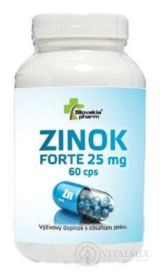 Slovakiapharm ZINOK FORTE 25 mg cps 1x60 ks