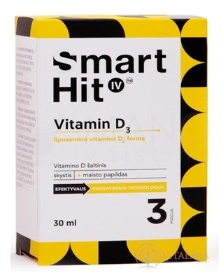 SmartHit IV Vitamin D3 roztok 1x30 ml