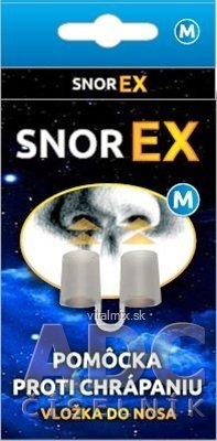 SNOREX M pomôcka proti chrápaniu - vložka do nosa 1x2 ks