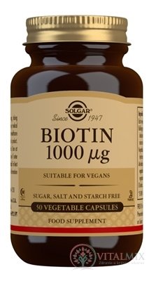 Solgar Biotin 1000 µg cps 1x50 ks