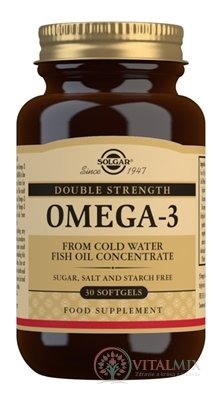 Solgar OMEGA 3 Double Strength cps 1x30 ks