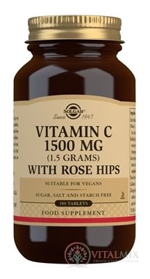 Solgar Vitamin C 1500 mg so šípkami tbl 1x180 ks