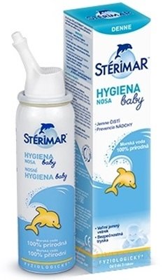 STERIMAR baby Hygiena nosa nosový sprej s obsahom morskej vody (izotonický) (pre deti od 0 do 3 rokov) 1x100 ml