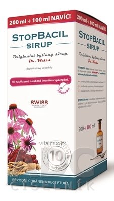STOPBACIL SIRUP - Dr.Weiss (200+100 ml navyše) 1x300 ml