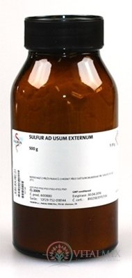 Sulfur ad usum externum - FAGRON v liekovke 1x500 g