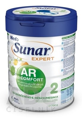 Sunar EXPERT AR & COMFORT 2 (od ukonč. 6. mesiaca) 1x700 g