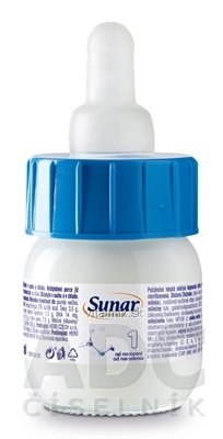 Sunar Premium 1 tekutá počiatočná mliečna výživa (od narodenia) (inov.2020), 24x50 ml (1200 ml)
