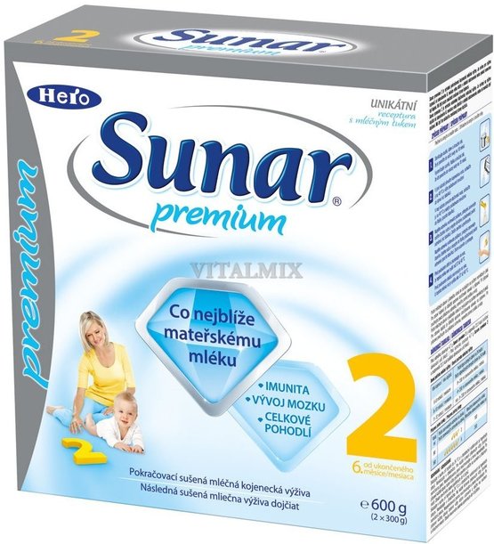SUNAR PREMIUM 2 OD 6M+ 600G