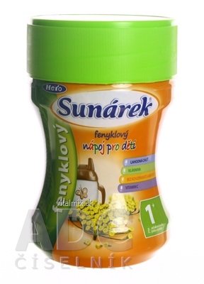 Sunárek instantný nápoj feniklový (od ukonč. 1. týždňa) 1x200 g