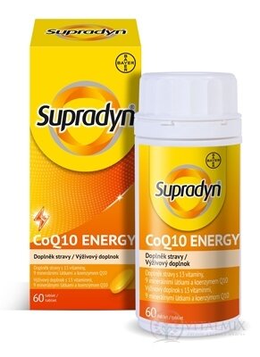 Supradyn CoQ10 ENERGY tbl 1x60 ks