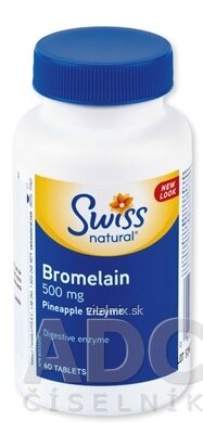 SWISS BROMELAIN tbl 500 mg 1x60 ks