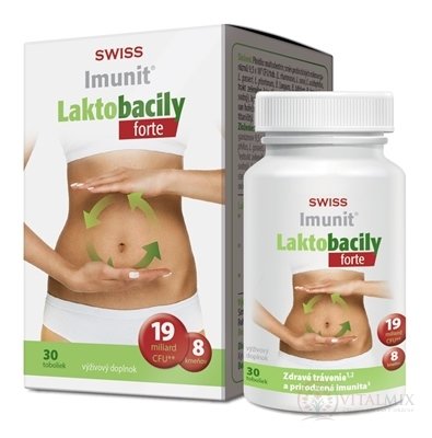 SWISS Imunit LAKTOBACILY FORTE cps 1x30 ks