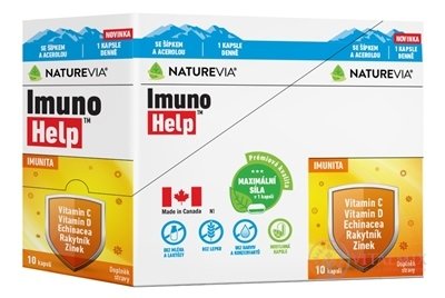 SWISS NATUREVIA Imuno Help BOX cps 10x10 ks (100 ks)