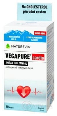 SWISS NATUREVIA VEGAPURE cardio 650 mg cps 1x60 ks