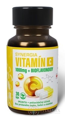 SYNERGIA VITAMÍN C 1000 mg + BIOFLAVONOIDY cps 1x30 ks