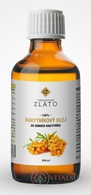 T.ZLATO 100% RAKYTNÍKOVÝ OLEJ za studena lisovaný 1x100 ml