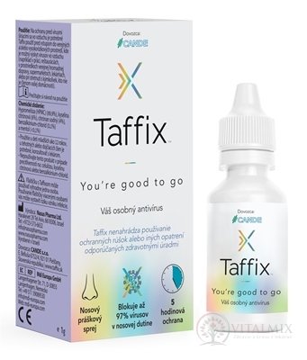 Taffix nosový práškový sprej 1x1 g