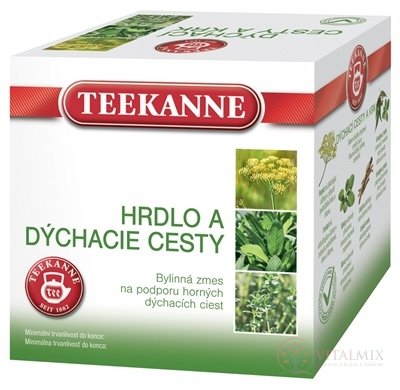 TEEKANNE BČ HRDLO A DÝCHACIE CESTY bylinná zmes (čaj) 10x2 g (20 g)